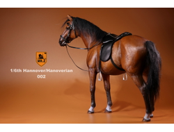 Рыжий конь - Коллекционная фигурка 1/6 Scale German Hanoverian Warmblood Horse Statue - Real Animal Series (No.17) - Mr.Z