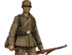 Немецкий солдат (версия 1) - Коллекционная фигурка 1/12 scale POCKET ELITE SERIES  WWII German Army - Panzergrgrenadier (VG001) - VTS TOYS