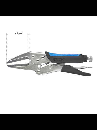 Зажим ручной с фиксатором РЗФ-6,5 (Тип J)
