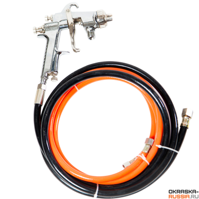 ASPRO-8L красконагнетательный бак с ручной мешалкой