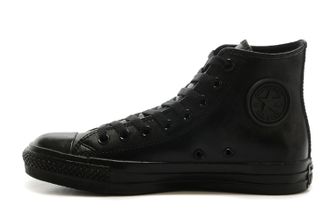 Кеды Converse Chuck Taylor All Star Leather 135251C кожаные черные высокие