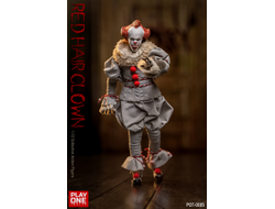 ПРЕДЗАКАЗ - Пеннивайз (Билл Скарсгард, "Оно")  - Коллекционная фигурка 1/12 SCALE Red Hair Clown (POT-0005) - Play One twelve ?ЦЕНА: 12400 РУБ.?