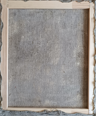 "Амурская протока" картон масло Елькин Г. 1992 год