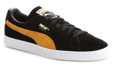 Кроссовки Puma Suede Classic Black Inca Gold