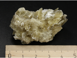 Мусковит, необработанный "дикий" образец, Бразилия (42*26*22 мм, 31 г) №36379