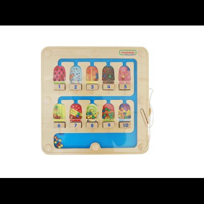 Панель "1-10 - магнитный счет"