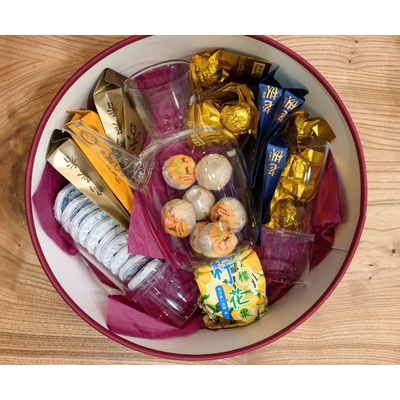 Набор №6 китайского чая и стеклянный набор посуды