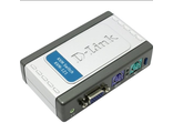 KVM переключатель D-Link KVM-121 для 2 ПК (VGA + 2 PS/2 + аудио) (комиссионный товар)