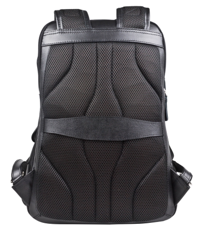 Кожаный рюкзак Bertario black (арт. 3102-01)