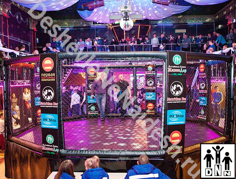 Октагон. турнир Grad-5. Бои без правил Восьмиугольник 1
