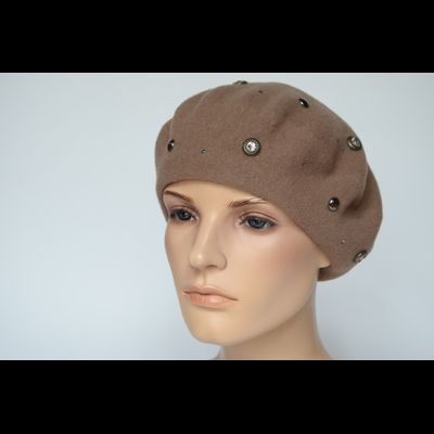 Берет Vizio 3633 BL ореховый