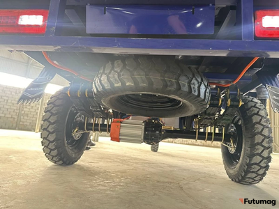 Электротрицикл грузовой ASL D4 CAB 1800 72V 68Ah