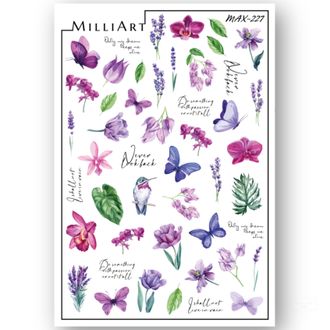 Слайдер-дизайн MilliArt Nails MAX-227