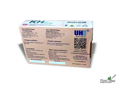 Тест карбонатная жесткость (KH) Easy UHE