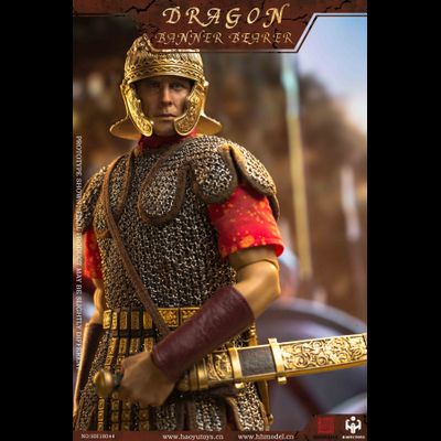 Знаменосец римской ауксилии - КОЛЛЕКЦИОННАЯ ФИГУРКА 1/6 Empire Series-Dragon Banner Bearer (HH18044) - HHMODEL x HAOYUTOYS