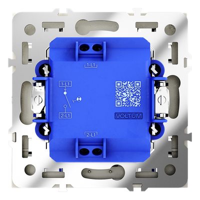 VLS010204 Выключатель одноклавишный с подсветкой, шелк-3
