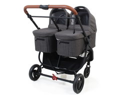 Коляска для двойни 2в1 Valco baby Snap Duo Trend Charcoal