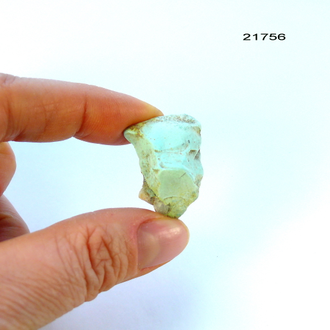 Бирюза натуральная (необработанная) Казахстан арт.21756: 7,9г - 28*21*18мм