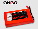 Аккумулятор ONBO 22000mAh 6S 20C Li-Po