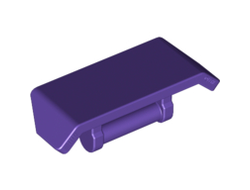Vehicle, Spoiler with Bar Handle, Dark Purple (98834 / 6133540)