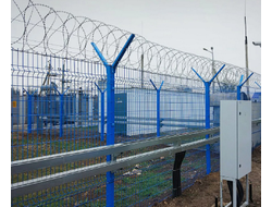 Периметральное ограждение. Купить от производителя. Монтаж забора под ключ | ГОРЗАБОР