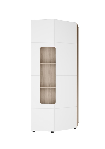 Шкаф угловой с открытыми полками "Палермо-3" 1,44м МДФ