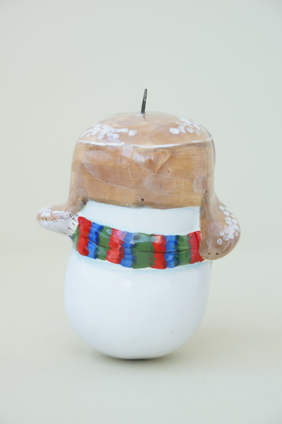 Снеговик в ушанке - Снежная семейка