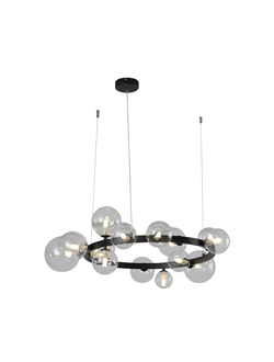 07608-15A,19 Люстра Иона черный G9