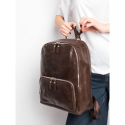 Женский кожаный рюкзак Vicenza Premium brown (арт. 
3105-52)