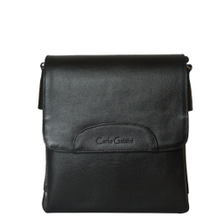 Кожаная мужская сумка Moretta black (арт. 5040-01)