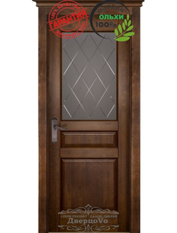 ОКА (Беларусь) МАССИВ ОЛЬХИ/ ВАЛЕНСИЯ/ АНТИЧНЫЙ ОРЕХ/ ПОЛОТНО ОСТЕКЛЕННОЕ