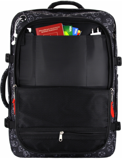 Рюкзак Сумка Чемодан ручная кладь 55х40х20 Optimum Air RL, кости