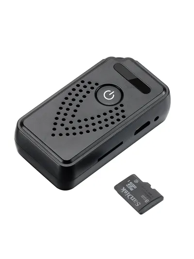 DE/AR1 Wi-Fi аудио диктофон, встроенный регистратор, доступ с мобильного (CamSC Pro), Непрерывная запись - режим - 6-7 часов. Режим А - 14 дней, Режим В до 20 дней.