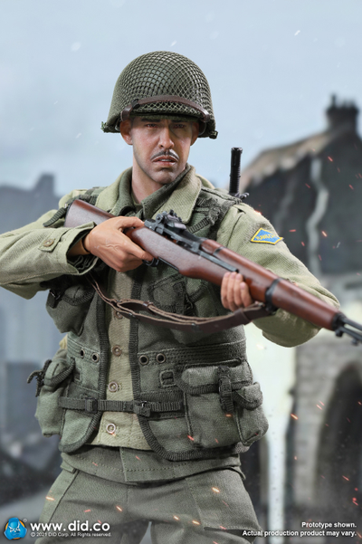 Рядовой Стэнли Меллиш ("Спасти рядового Райана") - КОЛЛЕКЦИОННАЯ ФИГУРКА 1/6 WWII US 2nd Ranger Battalion Series 6 – Private Mellish (A80155) - DID