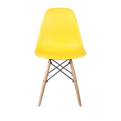 Дизайнерский стул «Eames», DSW WX-503 (желтый)