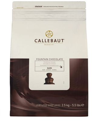 Темный шоколад для шоколадного фонтана Callebaut, 100 гр