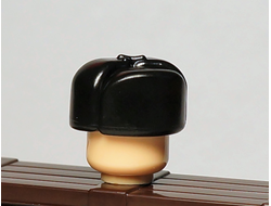 Ушанка черная (Ushanka - black)