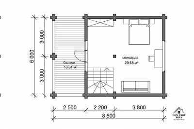 Уютная Деревянная Дача "Ласточка": Компактность и Комфорт 89 м²