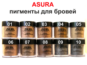 Пигменты для бровей AsurA 09 Charсoal_4