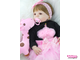 Кукла реборн — девочка  "Фрида" 57 см