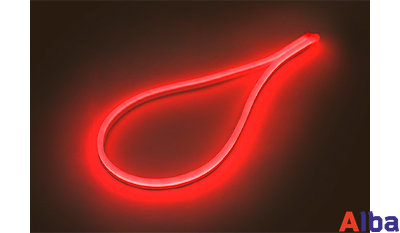 Гибкий неон Flex 220V Красный