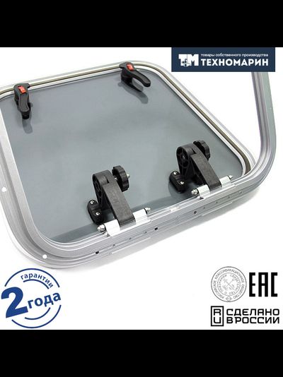 Люк палубный распашной Альбатрос 650x650