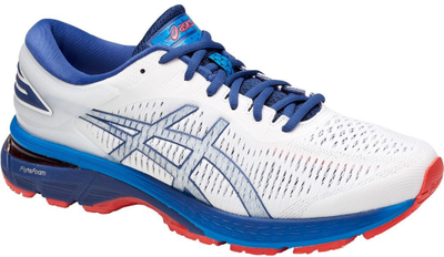 Asics Gel Kayano 25 Белые с синим