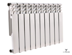 Радиатор биметаллический 500/80, 10 секций, 1500 Вт