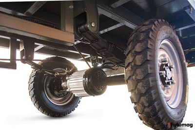 Платформенная тележка электрическая RuTrike ТРАНСПОРТЕР