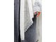 Оренбургский пуховый платок П2-150-01 белый отбеленный