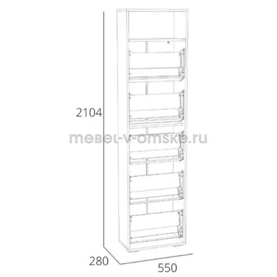 Тумба для обуви Санти - 013.26