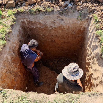 Септик Евролос Про 3 отрыв котлована