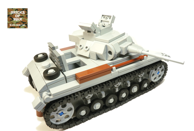 Pz.III немецкий средний танк - Лего танк
