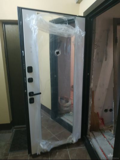 Ника Зеркало Фацет Эммалит белый